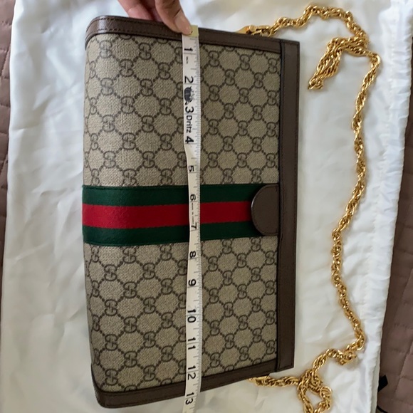 AUTHENTIC GUCCI- Ophidia GG medium shoulder bag - Picture 14 of 17